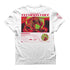 Technostoff Moon Bee regular T-Shirt in weiß von hinten
